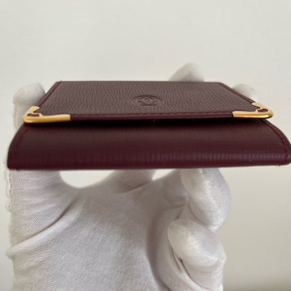 Cartier Bordeaux Coin Case Wallet BNWOT Vintage - Picture 5 of 14